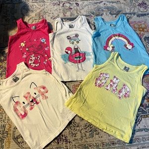 LIKE NEW Gap 5T tank top lot